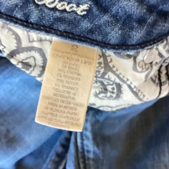 American Eagle Outfitters Dark Blue Boot Cut Jeans - Picture 8 of 8